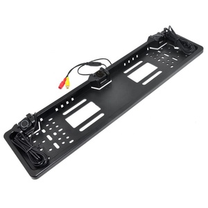EU Wireless 4.3 Inch Car <strong>LCD</strong> Monitor <strong>Reverse</strong> Camera with Parking Assist Night View European License Frame Rearview Plate <strong>Sensor</strong> - Product Image 4