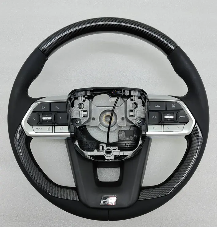 Лидер продаж, рулевое колесо с узором из углеродного волокна, подходит для сборки рулевого колеса LC300