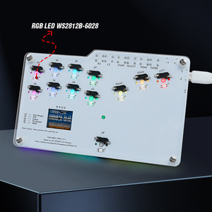 Mini Gamekeyboard Arcade joyStick Controller di gioco RGB Led tastiera meccanica per PS4/PS3/PC/Switch/Mister/Android - Product Image 2