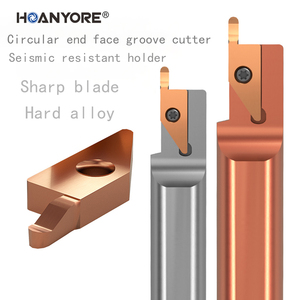 Hoanyore เครื่องตัดร่องใบหน้าแบบวงกลมพร้อมที่จับ CNC ขนาดเล็กเส้นผ่าศูนย์กลางความลึกของการตัดขนาดใหญ่ช่วงที่ไม่สนใจ - Product Image 2