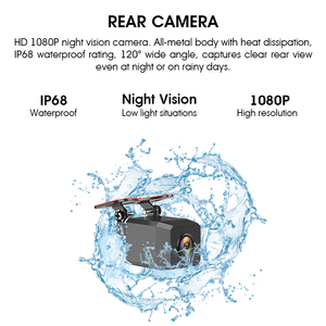 Sony 307 <strong>Sensor</strong> Camera Recording for Car Very High Recording Camera for Car with Backup Camera <strong>Display</strong> - Product Image 2