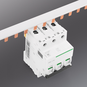OEM Pin Type Copper Comb <strong>Busbar</strong> Customized Copper <strong>Busbar</strong> for MCB Breaker 40A Copper <strong>Busbar</strong> Connector - Product Image 6