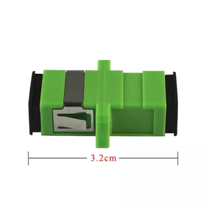 Adaptador de fibra óptica SC UPC/APC Metal/plástico Simplex/Duplex con conector FC Precio moderado para redes 4G 3G TCP