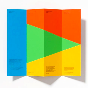 Custom Cheap Printing <strong>A5</strong> A6 A7 B5 B6 Mini Leaflet Brochures <strong>Catalog</strong> Instruction Booklet Digital Flyers Folded Leaflet Flyer - Product Image 6