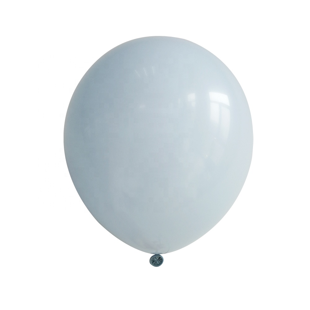 Macaron blue balloon