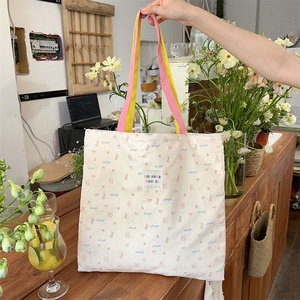 Dễ Thương Canvas Tote Túi Quà Tặng Cho Hoa Bunny Gấu Những Người Yêu Thích Công Suất Lớn Túi Bông Cho Phụ Nữ Với Túi & Snaps - Product Image 2