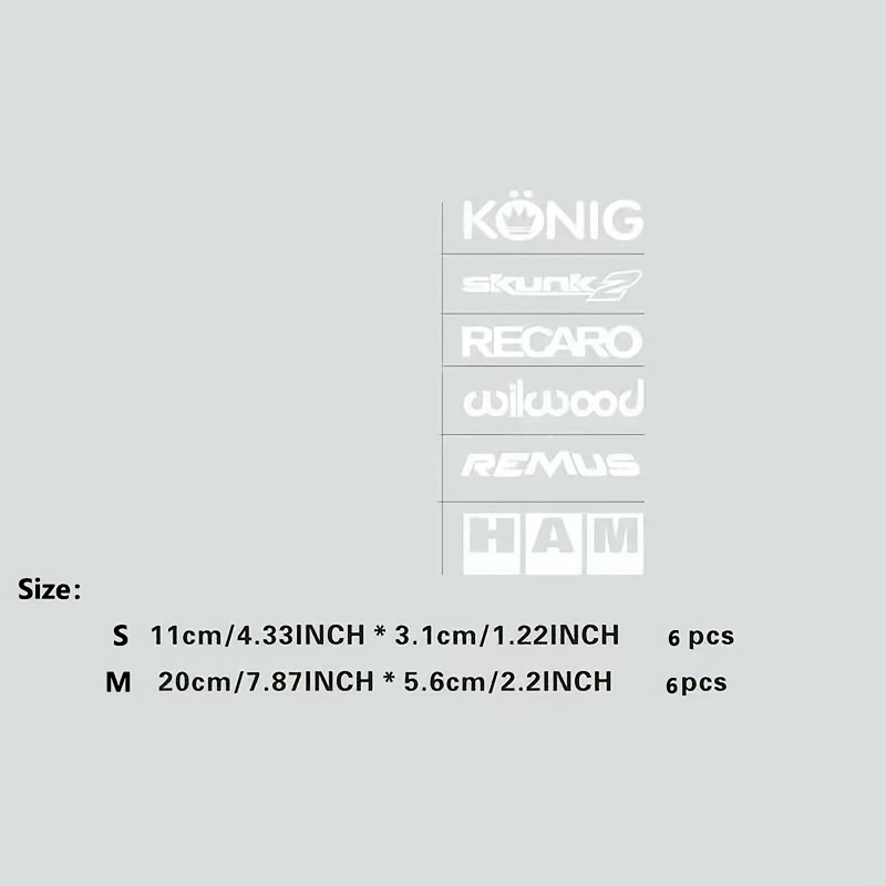 6PCS-BLANCO