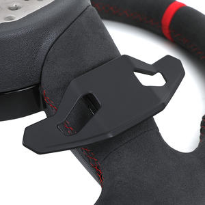 Volant en cuir Alcantara au design personnalisé pour Audi RS A4 A5 A6 C7 B8 R8 S3 S4 S5 Q7 A7 S7 TT RS3 RS5 RS6 RS7 B9 - Product Image 3