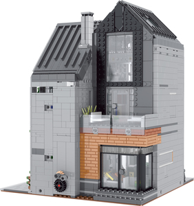 MORK 011001 Morden Library Moden <strong>Building</strong> <strong>Blocks</strong> Street View 2789pcs Kids Toy <strong>Building</strong> Toys