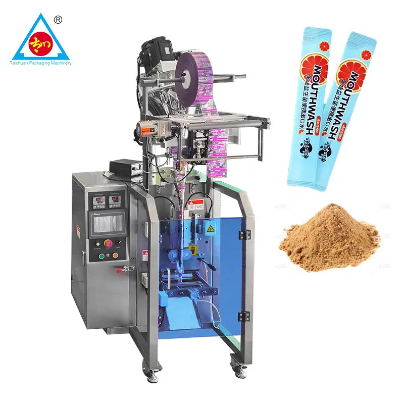 Alta qualidade automático totalmente auto leite em pó fruta suco em pó Stick embalagem máquina