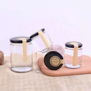 100ml / 150ml/200ml小さな丸いジャムガラス瓶ピクルス缶食品を保存するためのカバー付きジャムジャー - Product Image 4