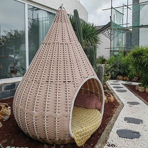 Ngoài Trời Khách Sạn Sân Vườn Sang Trọng Tổ Thiết Kế Đu Đệm Tổng Hợp Mây Dệt Daybed - Product Image 2