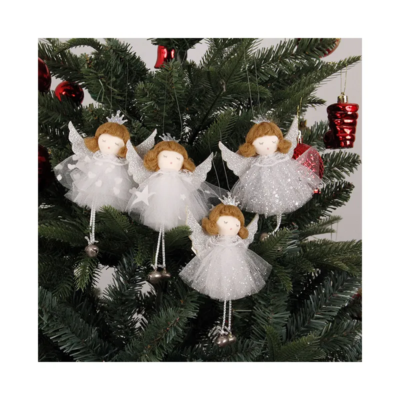 Weihnachts schmuck Plüsch puppe Weihnachts dekorationen liefert Weihnachten hängende Gonks Navidad Ornamente Gnome Angel Großhandel
