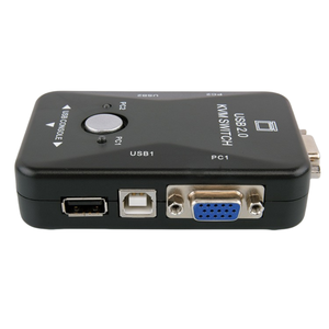 Hot Sale VGA USB <strong>KVM</strong> <strong>Switch</strong> 2-Port USB2.0 for Computer AutoController Keyboard Mouse Printer Monitor/<strong>KVM</strong> <strong>Switches</strong>