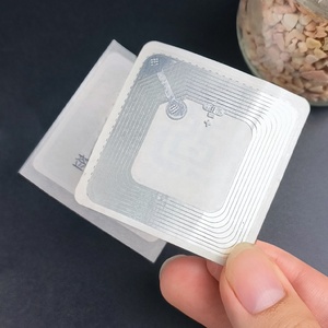 15693 Iso программируемая влажная инкрустация 40 х40 мягкая 8,2 мГц 2,4 ГГц 215 карты Этикетка программная бирка Ювелирные Метки Rfid Nfc тег наклейка - Product Image 5