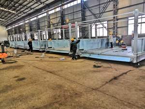 Construction Carry Construction Material Retractable <strong>Loading</strong> <strong>Platform</strong> and Unloading <strong>Platform</strong> for Material Transport - Product Image 3