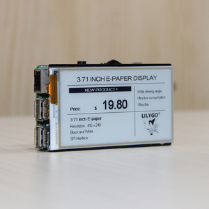 LILYGO 3,71 Zoll E-Tinte Display Tinte Bildschirm Entwicklungsbrett Modul für Raspberry Pi LILYPI mit Btb Schnittstellenbrett - Product Image 2