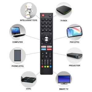 Yeni TV uzaktan kumanda mikrofon ile kablosuz uzaktan Ir öğrenme + google ses uzaktan kumanda - Product Image 4