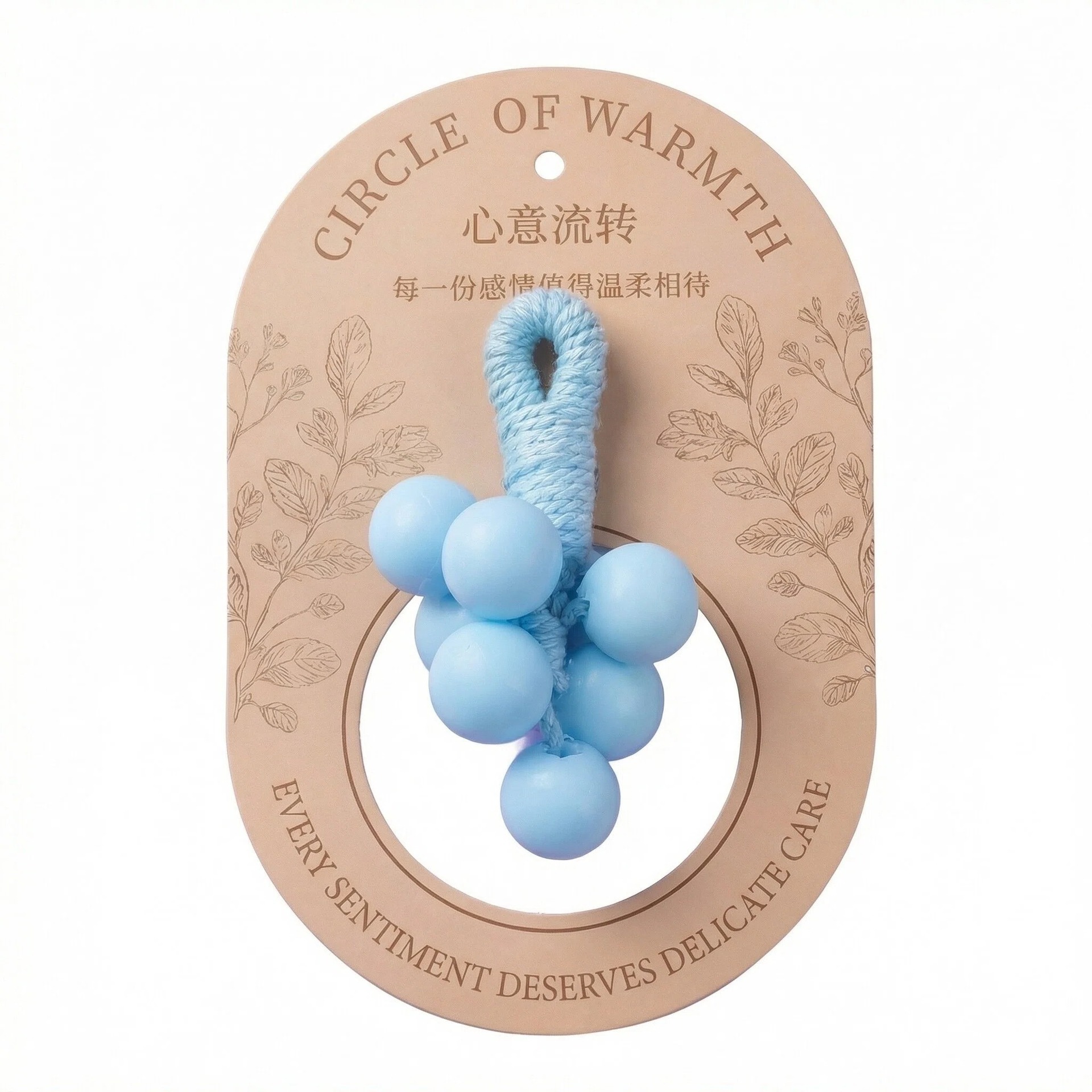 Macaron blue-carboard