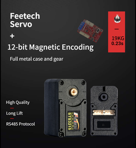 6 uds 7,4 V STS3215 Servos 1/345 para brazo robótico de 20kgcm Servo de bus inteligente de alto Torque para programación con FE-URT-1 - Product Image 6