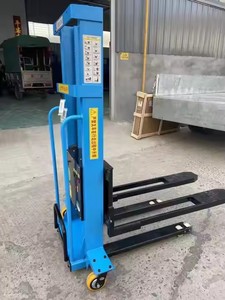 Il carrello elevatore elettrico carica e solleva automaticamente i carichi e scarica e trasporta 1 tonnellata di portatile - Product Image 5