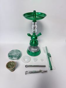 Hợp Kim Nhôm Arabic Hookah Set Với Đa-Màu Sắc Phụ Kiện Điện Tử Kính Cầm Tay Hookah Với Sơn Mài Kỹ Thuật - Product Image 2