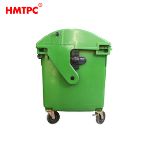 Contenedores de basura plásticos 1200L con tapas de cúpula Easy Street Bin Lift para camión de basura contenedor de basura - Product Image 6