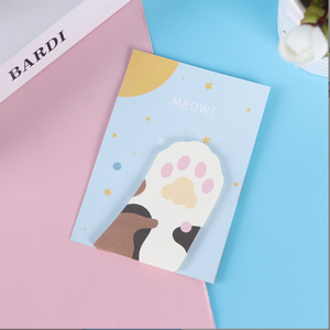 定制记事本3D爪垫猫爪便签定制办公室/宠物店/礼品 (最小起订量25件) 定制记事本