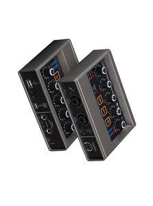 Kit de micrófono de estudio para PC, tarjeta de sonido Q16, interfaz de Audio para equipo de Podcast en vivo, tarjetas de sonido de Podcast