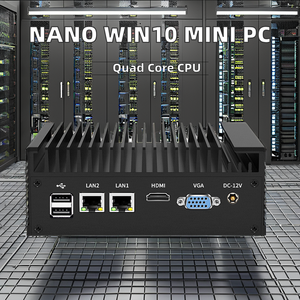 Mini computadora industrial con Intel Core I7 7500U duradero Tecnología de gama alta EE. UU./UE Enchufes