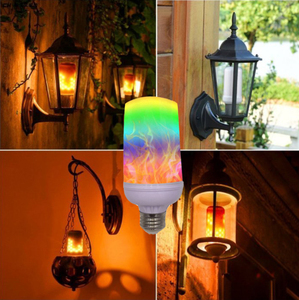 Creative 4 modes Gravity Sensor Flame Lights E27 E26 <strong>E14</strong> LED Flame Effect Fire Light Bulb <strong>6W</strong> Flickering Emulation Decor <strong>Lamp</strong> - Product Image 4