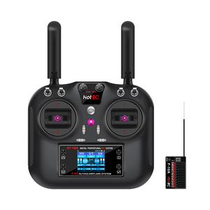 新しいHotRCホットRC HT-10A HT10A 2.4Ghz 10CHリモートコントロールF-10A F10AレシーバーRC航空機車両用飛行機ドローンモデル玩具部品 - Product Image 1