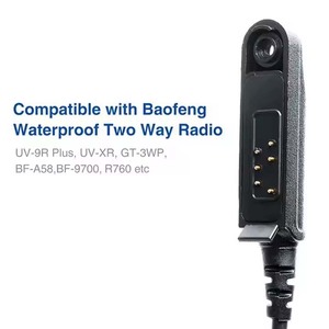 Baofeng-Radio de mano resistente al agua para una fácil comunicación V2, función de traducción - Product Image 3