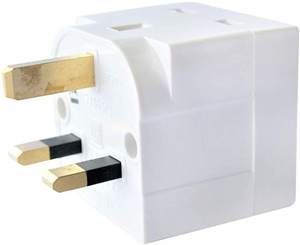 Adattatore a doppia spina a 2 vie/adattatore per prese di prolunga Multi-spine/estensioni della presa a 3 Pin del regno unito 250V 13 Amp Extender di alimentazione - Product Image 2