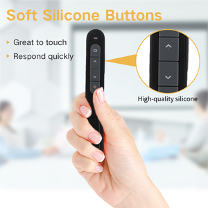 2.4G PPT Wireless Presenter leicht zu tragen mit Pointer Red, USB Pointer Präsentation volumen- - Product Image 3