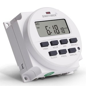 TM618H DC 12V 24V AC 110V 120V 220V 230V Volt di Tensione di Uscita Digitale 7 giorni Settimanale Timer Programmabile Interruttore A Tempo Relè di Controllo - Product Image 4