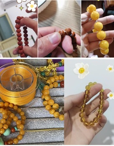 Rawmand 80m卷扁平弹性绳彩色弹性绳弹性珠绳手链项链珠宝制作工艺 - Product Image 6