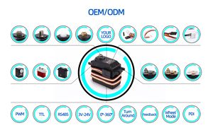 FEETECH STS3032 с высоким крутящим моментом, небольшой размер, 4,5 кг, магнитное кодирование, 360 TTL сервопривод с сервоприводом, прототипирование Raspberry Pi Робототехника - Product Image 5