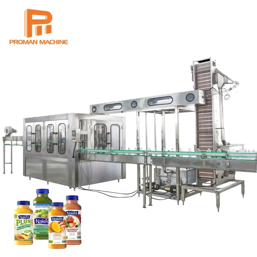 Máquina de producción de bebidas de agua Mineral, con sabor, de buen rendimiento