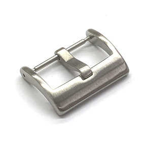 Broche de correa de reloj de presión de aceite de material 304 del fabricante del cierre con pasadores sólidos, tamaño 16-24mm - Product Image 1
