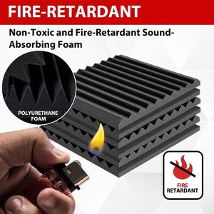 Jtl Acoustic Bọt Tấm Gạch Nêm Cách Âm Bọt Tiếng Ồn Hủy Bỏ Bọt Cho Studio Ghi Âm Nhà Studio Văn Phòng - Product Image 3