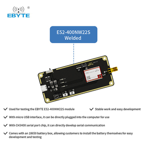 Ebyte 433.125 LoRa MESH red MHz espectro ensanchado Puerto serie inalámbrico UART Red de autoenrutamiento Suite de prueba - Product Image 6