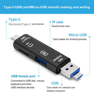 5-IN-1 OTG-Kartenleser USB Typ C Speicherkartenleser für Handys und Computer - Product Image 3