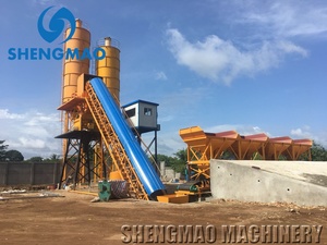 Cinta transportadora tipo 60m 3/h, planta mezcladora de hormigón, con sistema de control de ordenador totalmente automático e impresora, gran oferta - Product Image 3