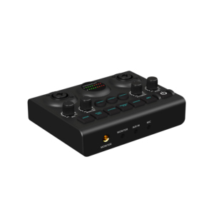 Dj <strong>Audio</strong> Mixer Live Sound Card Sound Card <strong>Audio</strong> <strong>Interface</strong> Two 48v <strong>Interfaces</strong> - Product Image 2