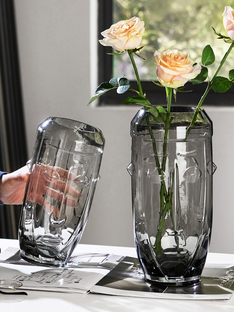 Factory Produced Wholesale Glass Luxury Vase Glass
