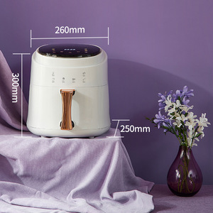 1400W Rapid Air Circulation 8L Capacity Smart Air Fryer 6 Presets Digital Touch Screen <strong>Timer</strong> Nonstick Basket <strong>Temperature</strong> <strong>Control</strong> - Product Image 4