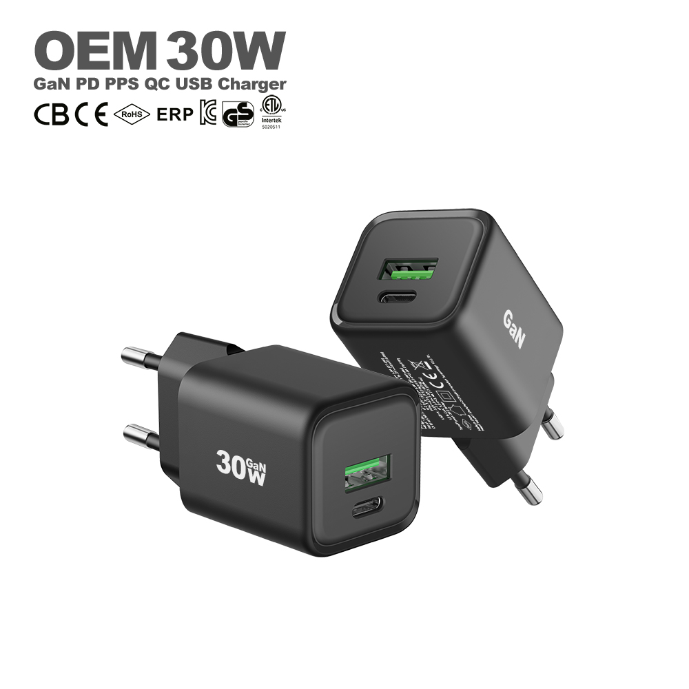 GaN 30w สีดำ