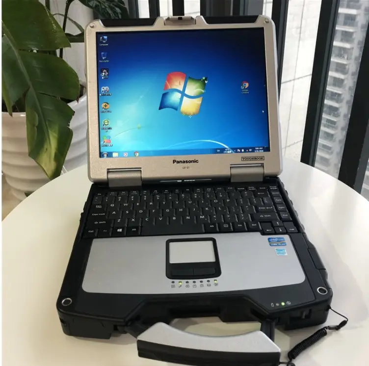 Toplu 12 "ikinci el bilgisayar Toughbook dizüstü bilgisayarlar CF-19 CF-31 CF-30 CF-53 CF-52 sert sağlam kullanılan yenilenmiş dizüstü bilgisayarlar