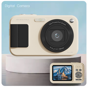 16x डिजिटल ज़ूम के साथ 48MP 4K dsr प्रकार डिजिटल कैमरा 16x डिजिटल ज़ूम समर्थित एसडी कार्ड - Product Image 4